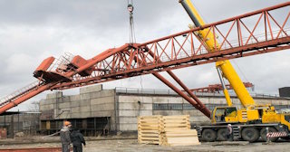 Демонтаж козлового крана в Полысаево от Сварной-Плс - Цены от 1575 рублей