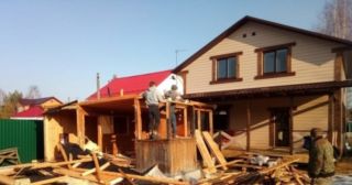 Демонтаж частных домов Полысаево, цена от 1628 руб.
